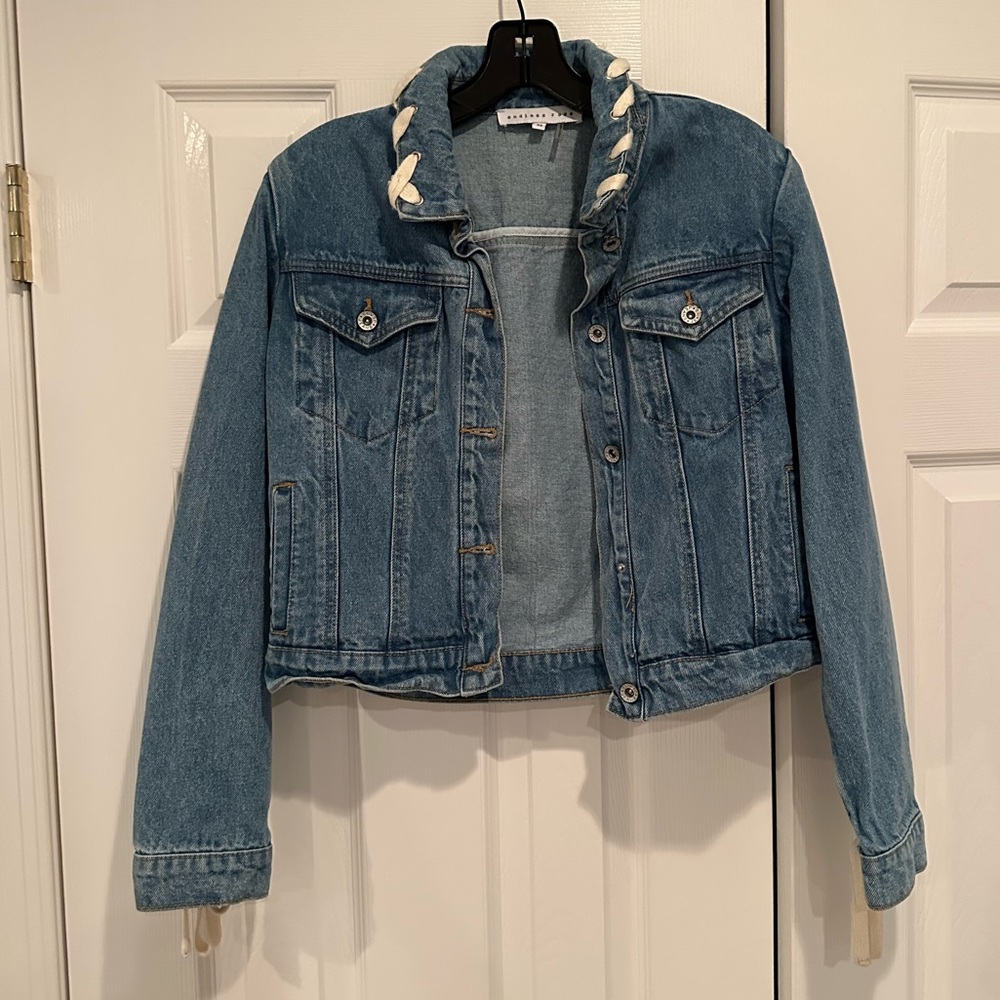 Endless rose denim jacket